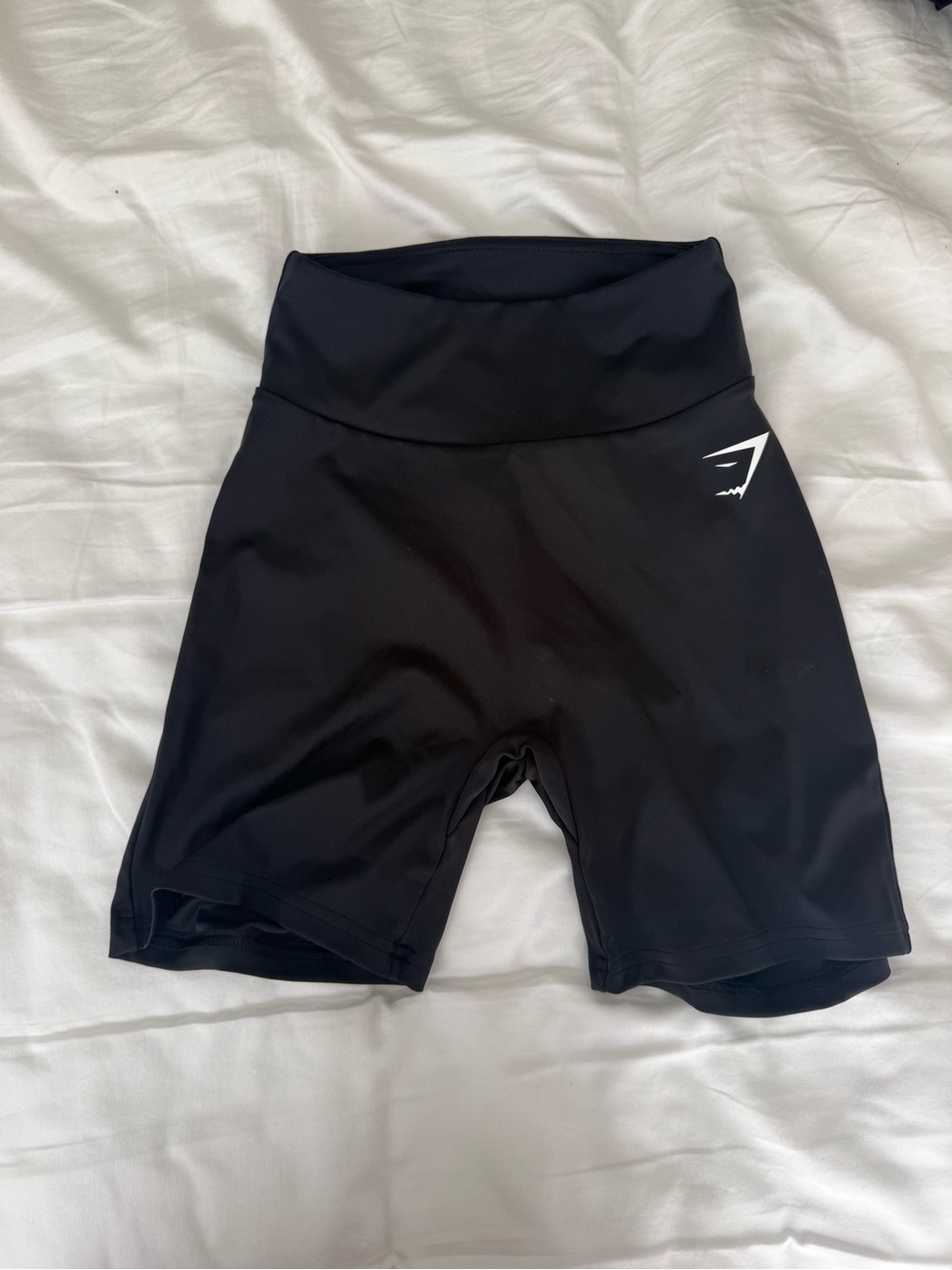 Gymshark Black High-Waist Women’s Bike Shorts
